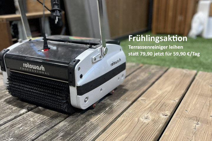 Terrasse reinigen