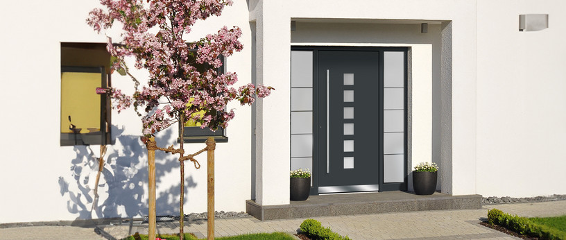 Haustüre Aluminium