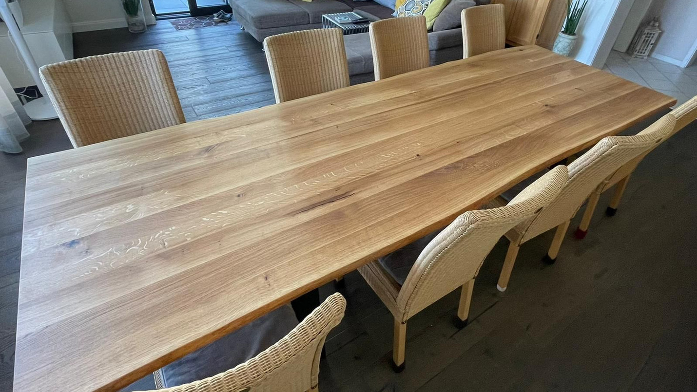 Tisch massiv Eiche nach Wunsc