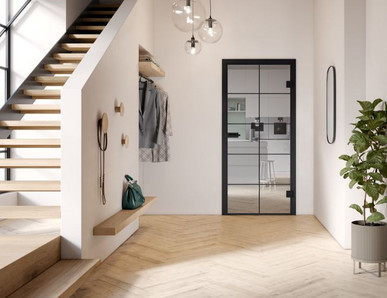 Glastüre modern 