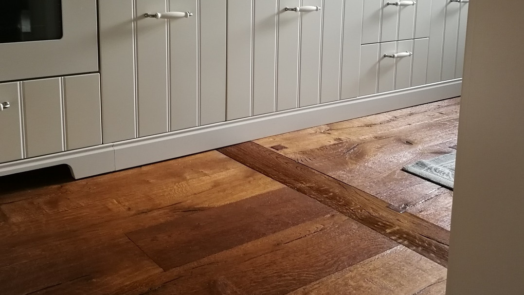 Parkett in der Küche